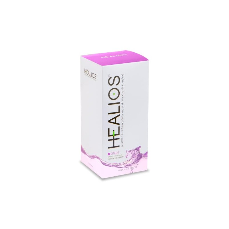 HEALIOS Suplemento dietético con sabor a uva, forma de polvo,