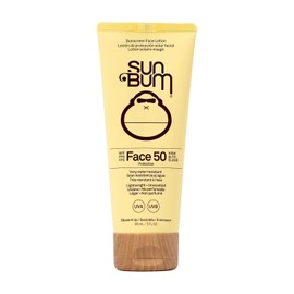 Sun Bum Original SPF 50 Sunscreen Face Lotion - Broad Spectrum Sunscreen with Vitamin E - Vegan - Hawaii Act 104 Compliant - No Oxybenzone & Octinoxate - 88ml