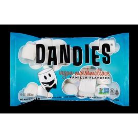 Dandies Vegan Vanilla Marshmallows Regular Size 283g