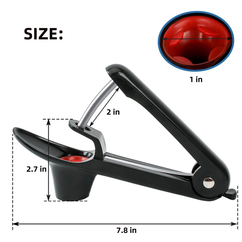 Cherry Pitter, Cherry Pitter Cherry Stone Remover with Stainless Steel