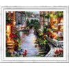 Wizardi Counted Cross-Stitch Kit Evening in Venice 46-02 Magic Needle