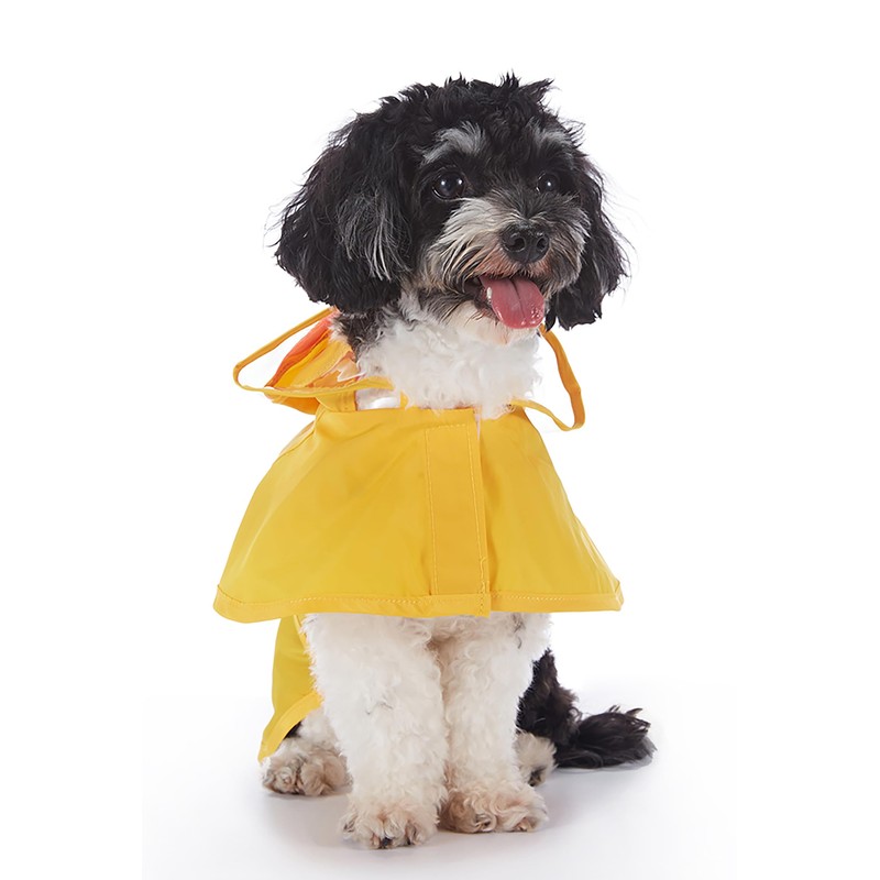 IOICYBF Dog Raincoat Hooded, Reflective Dog Slicker Poncho Adjustable Waterproof
