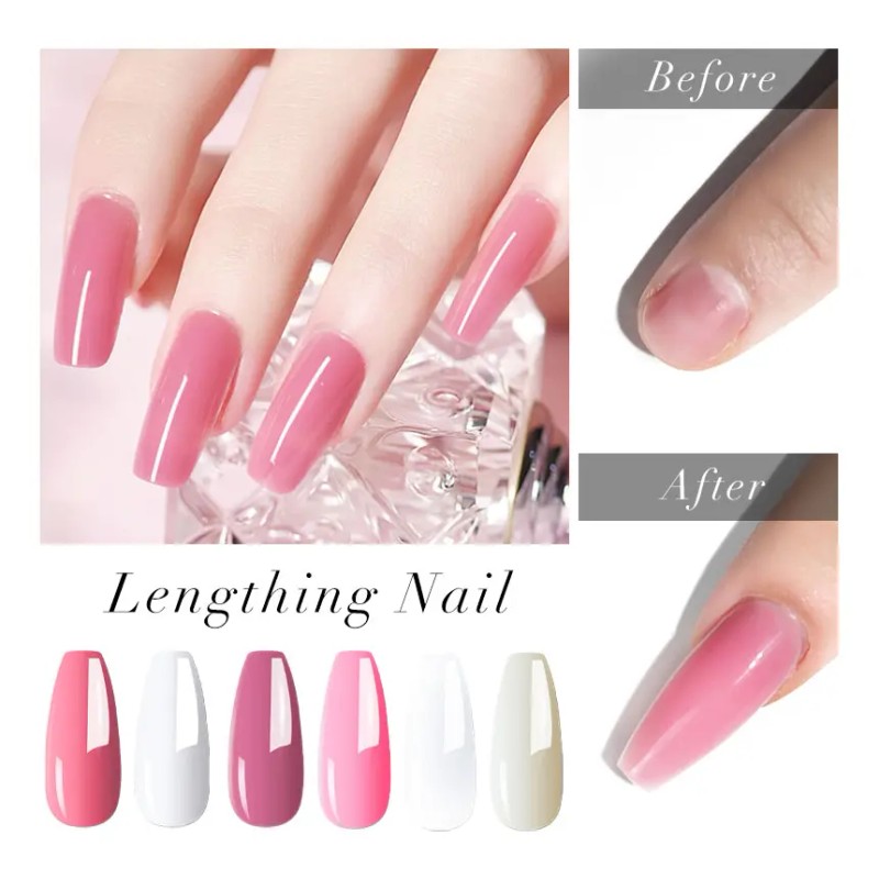 Kit De Uñas De Gel Polivinílico Con Kit Poligel De
