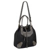 EyeCatch - Jenna Faux Leather Cross Body Duffle Bag ShoulderBag