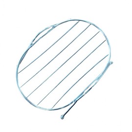 round stainless steel soap stand 7ea