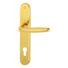 HOPPE Roissy 2857673 Door Handle Set on Long Plate Profile