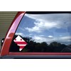 StickerTalk Die Cut Washington DC Flag Vinyl Sticker, 5 inches