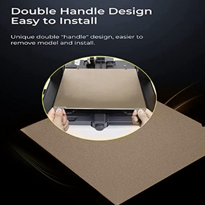 Spring Steel Build Plate Magnetic 200x300mm 2 Sided Powder Painted