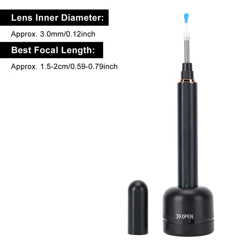 T1‑1 Wireless Smart Otoscope Integrated Compact Intelligent Ear Stick Cleaning