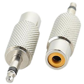 tunghey 10Pack RCA to 3.5MM Audio TS Adapter 3.5mm 1/8" Mono Plug Male to RCA Female Jack Adaptor Connector