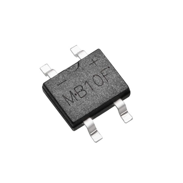 uxcell MB10F46MIL Bridge Diode Rectifier, 4 Terminals, 94 V, 0.8