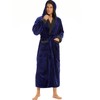ccko Mens Robe with Hood, Big and Tall Warm Soft