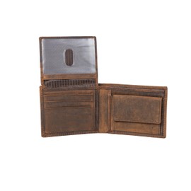 Hörner Fortuna Adult Premium Leather Wallet Brown Compact 1 Compartment 1 Pocket 3 Sections Classy Gift Box Unisex Formal Elegant, brown, candor