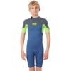 Rip Curl Junior Dawn Patrol 2mm Back Zip Shorty Wetsuit