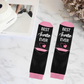 Aunt Gifts,Aunt Christmas Gifts,Stocking Stuffers for Women,Best Aunt Ever Gifts,Auntie Gift Ideas,Christmas Gift for Aunts from Niece Nephew,Aunt Birthday Gift,Aunt Socks,Aunt Mothers Day Gift