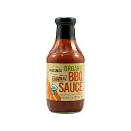 Woodstock Organic BBQ Sauce Original -- 18 oz - 2 pc