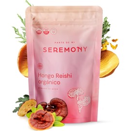 SEREMONY Hongo Reishi Orgánico en Polvo