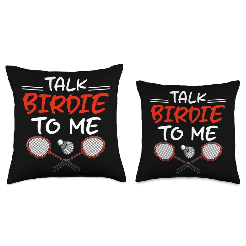 Talk Birdie To Me Throw Pillow