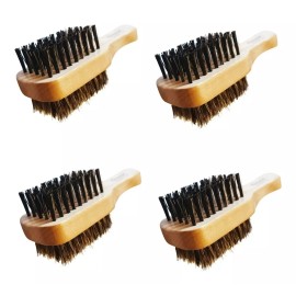 Annie 4pz Cepillos Annie Mini Para Barba Modelo #2074