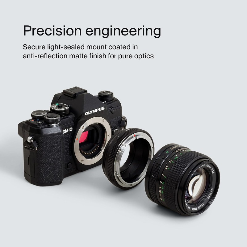 Urth Lens Adapter: Compatible with Canon FD Lens and Micro