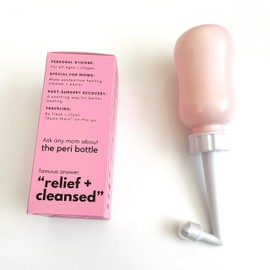 LoveSteady Peri Bottle – Upside Down Portable Peribottle with Soft, BPA-Free Design – Postpartum Peri Bottle for Vaginal & C-Section Recovery – Labor & Delivery Essentials for Hospital & Home Use