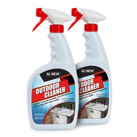 AL-NEW OUTDOOR CLEANER | Versatile Outdoor Cleaner for Deck Boxes, Plastic Outdoor Furniture, & More | Pack of 2 (32 oz.)