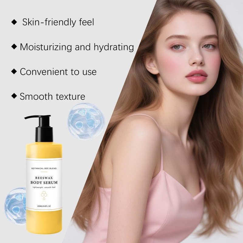 Beeswax Body Serum for Crepey Skin