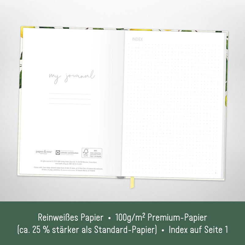 paper&you® DIY Recipe Book for Writing Yourself [Cooking with Love]