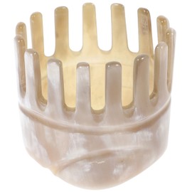 hair hand held scalp massage comb combs for natural horn comb scalp horn comb Comb Massage Hair Comb Horn Hair Comb steel wire Miss mild