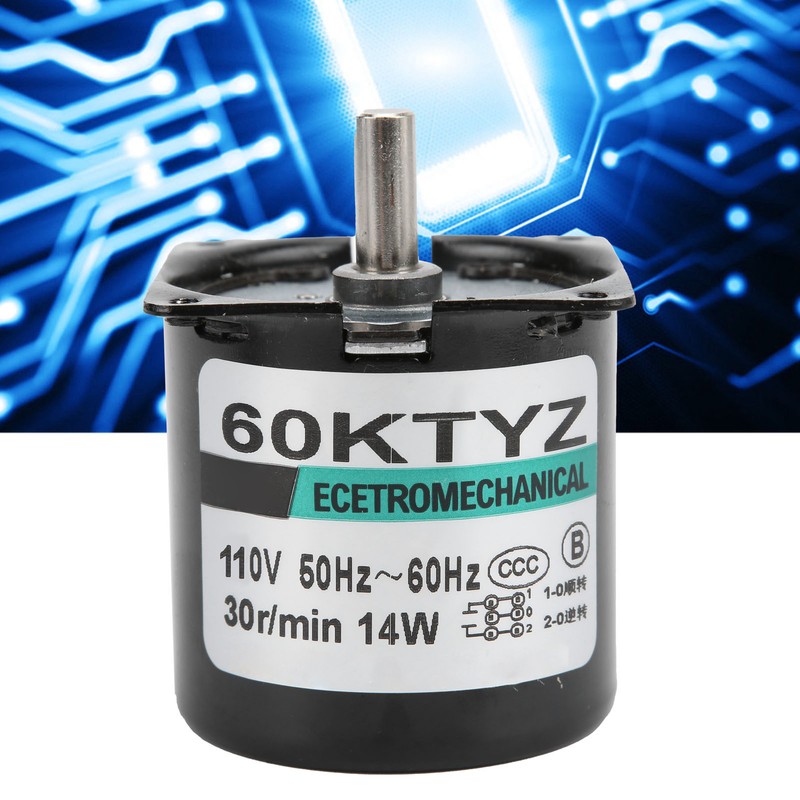 Mini Motor Permanent Magnet AC Synchronous Speed Reduction Eccentric Shaft