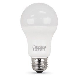 FEIT ELECTRIC A1600/827/10KLED A1600/830/10Kled Non-Dimmable Led Bulb, 13 W, 120 V, A19, Medium Screw E26, 10000 Hr, 5.2"H x 2.7"D, Product Specific