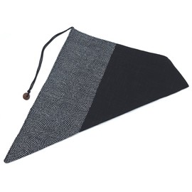 Chopsticks bag Shark, X Black Cloth My Chopsticks Holder Handmade Made in Japan Japanese goods