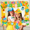 HOWAF Back to School Photo Booth Props Kit, 1 Welcome