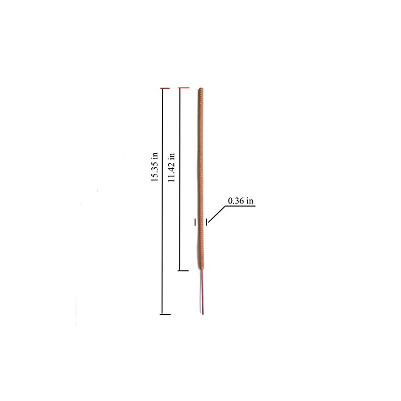 15.35"(39cm) Sandalwood Incense Sticks 21 Packed 4hours joss Sticks