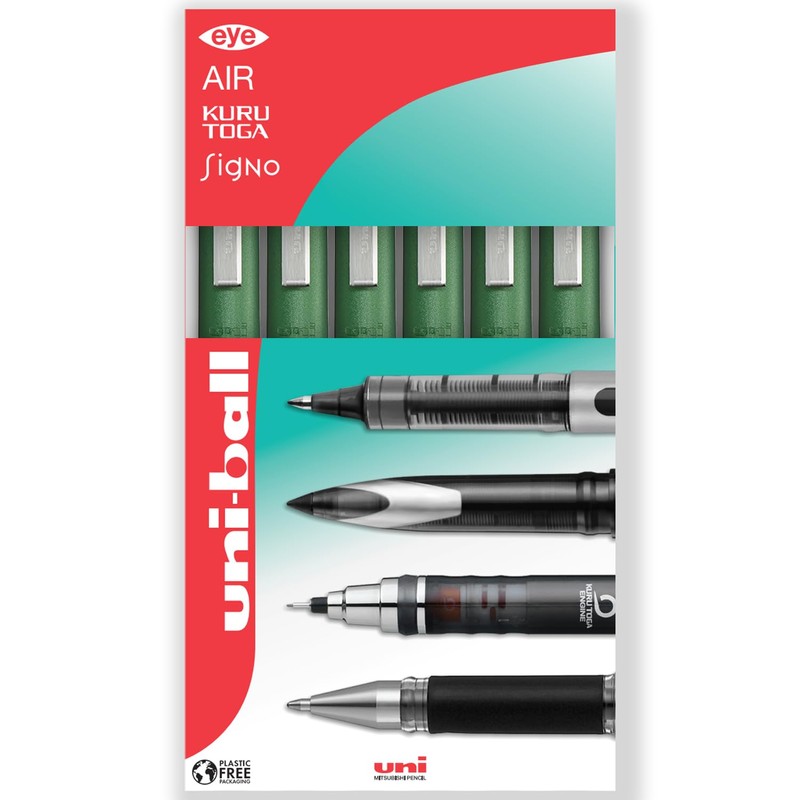 uni-ball EYE - UB-157D Liquid Ink Rollerball Pens - 0.7mm