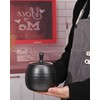 NCQIXIAO Retro Kitchen Canisters Ceramic Food Storage Jar Roud Shape