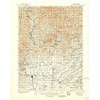 YellowMaps Redding CA topo map, 1:125000 Scale, 30 X 30