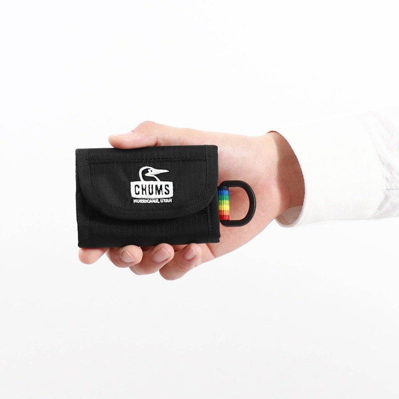 Chums Other Spring Dale Compact Wallet, Khaki x Celery