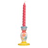 Sass & Belle Folk Floral Candlestick Holder