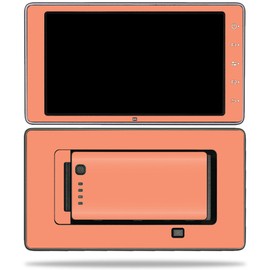 MightySkins Skin Compatible with DJI CrystalSky Monitor 5.5" - Solid Peach | Protective, Durable, and Unique Vinyl Decal wrap Cover | Easy to Apply, Remove, and Change Styles | Made in The USA