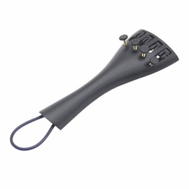 Morisho Violin Violin Tailpiece Adjuster Built-in Tuner Tail String for Beginners Tuning Maintenance Fraction 1/2