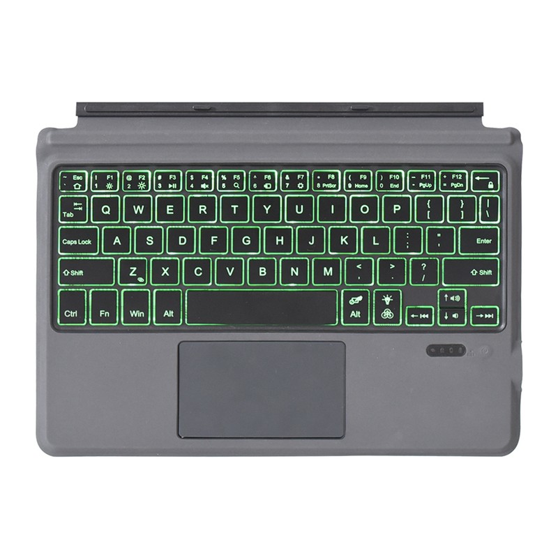 Tablet Keyboard Ergonomic Portable Bluetooth Tablet Leather Case Keyboard for
