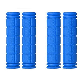 PLATT 2 Pairs Durable Anti-Slip Soft Rubber Bar Handle Grip Cover for Bike