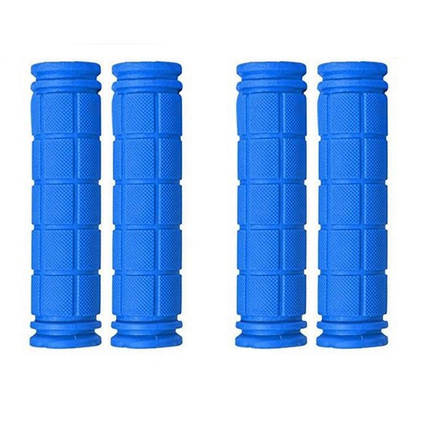 PLATT 2 Pairs Durable Anti-Slip Soft Rubber Bar Handle Grip