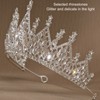 Women Wedding Crown Exquisite Rhinestone Bride Crown Hair Accessories for