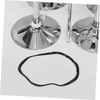 Healeved Barber Chair Base Ring Gasket Rubber Floor Protector for