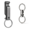 KeyUnity KM00 Keychain, Belt Keychain, Keyring, Belt Sash Clip, Double-Sided,