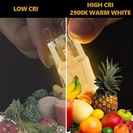 G9 LED Bulbs 40W Soft White Light，G9 Base Bulbs, 10Pcs G9 Base Halogen Light Bulb 120V 40W Lighting Replacement Home Warm White Bright