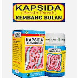 KAPSIDA KEMBANG BULAN MENGHILANGKAN JERAWAT