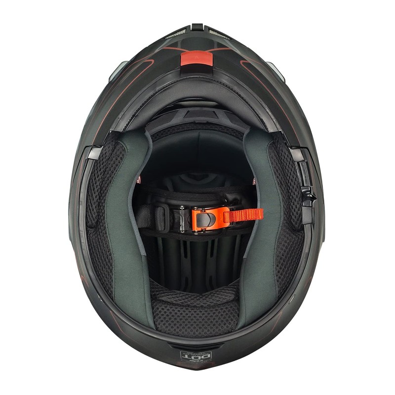 VCAN VX28 Full Face Modular Flip-Up Motorcycle Helmet ECE &